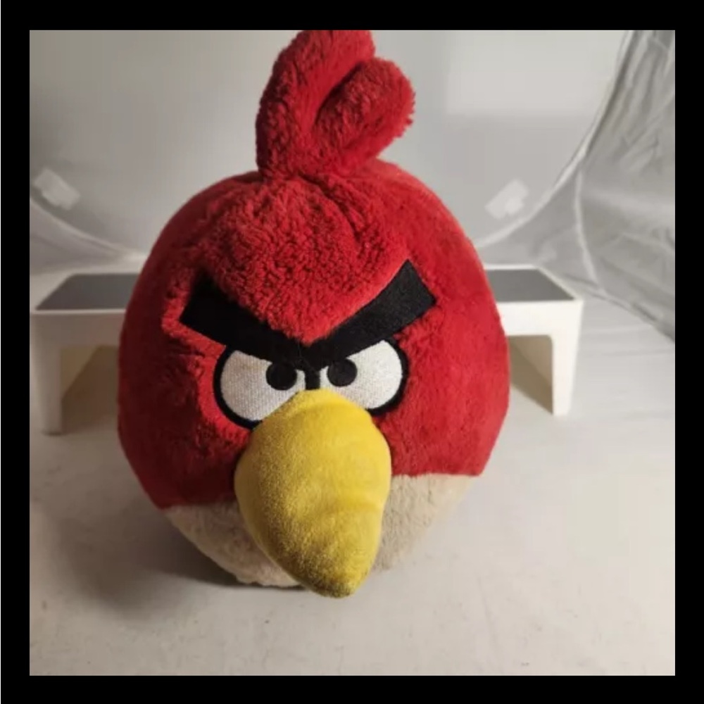Angry Birds Plush 2010 Terrance 11in Stuffed Toy